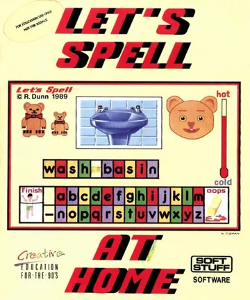 Let's Spell at Home box cover front